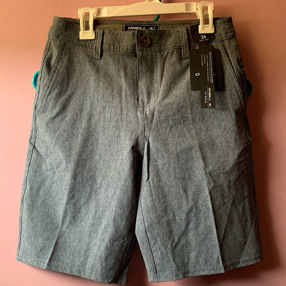 🆕Size 26 Kids O’Neill Grey Lightweight Shorts